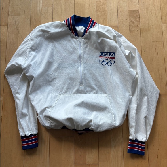 Rare Dead Stock 1992 Olympics Quarterzip Jacket - Picture 1 of 2